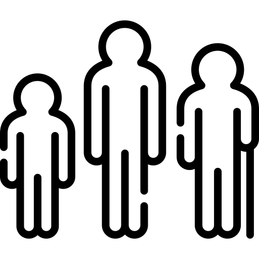 Graue Personen outline