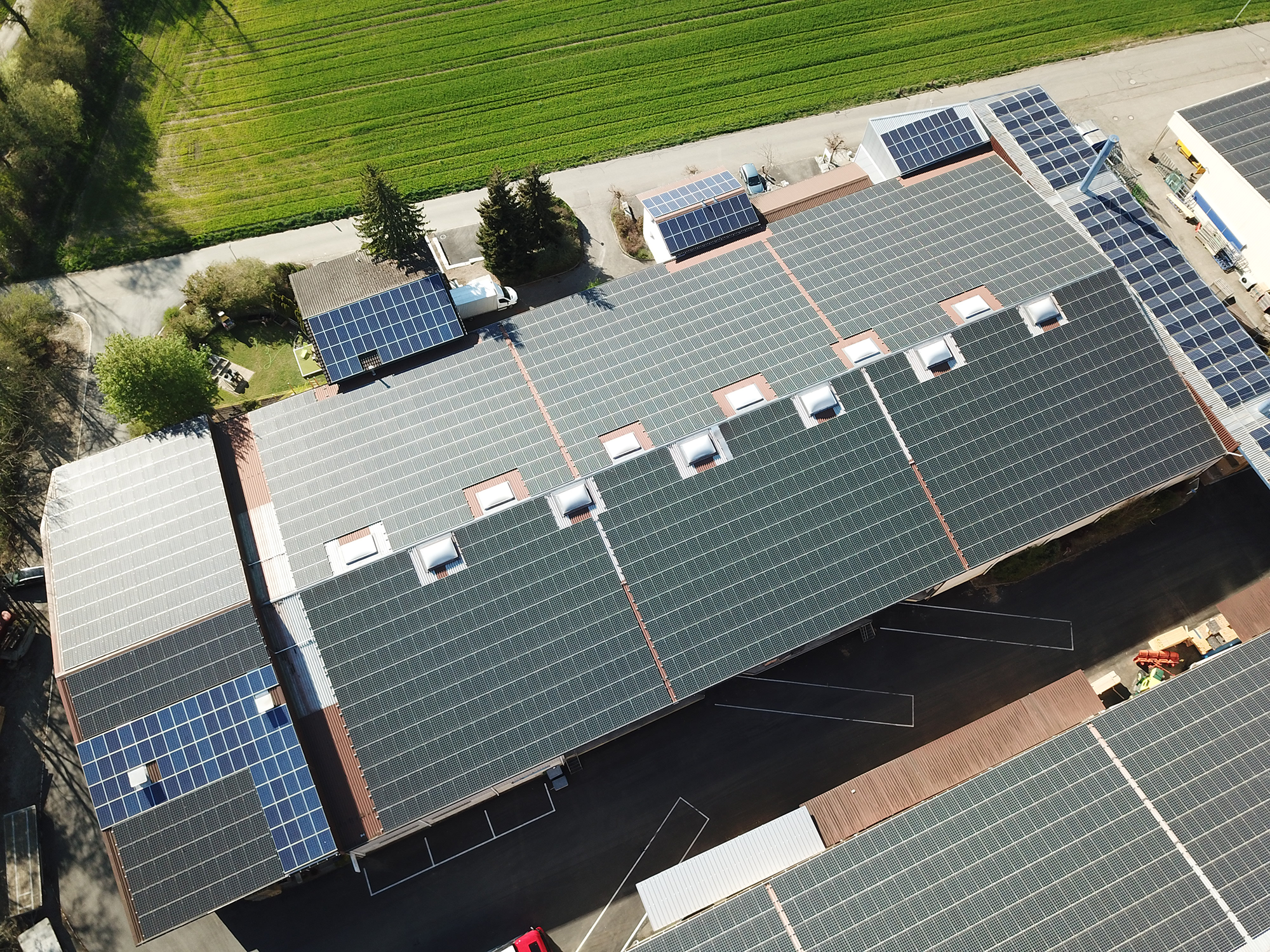 Solardach Industrie Siegershausen